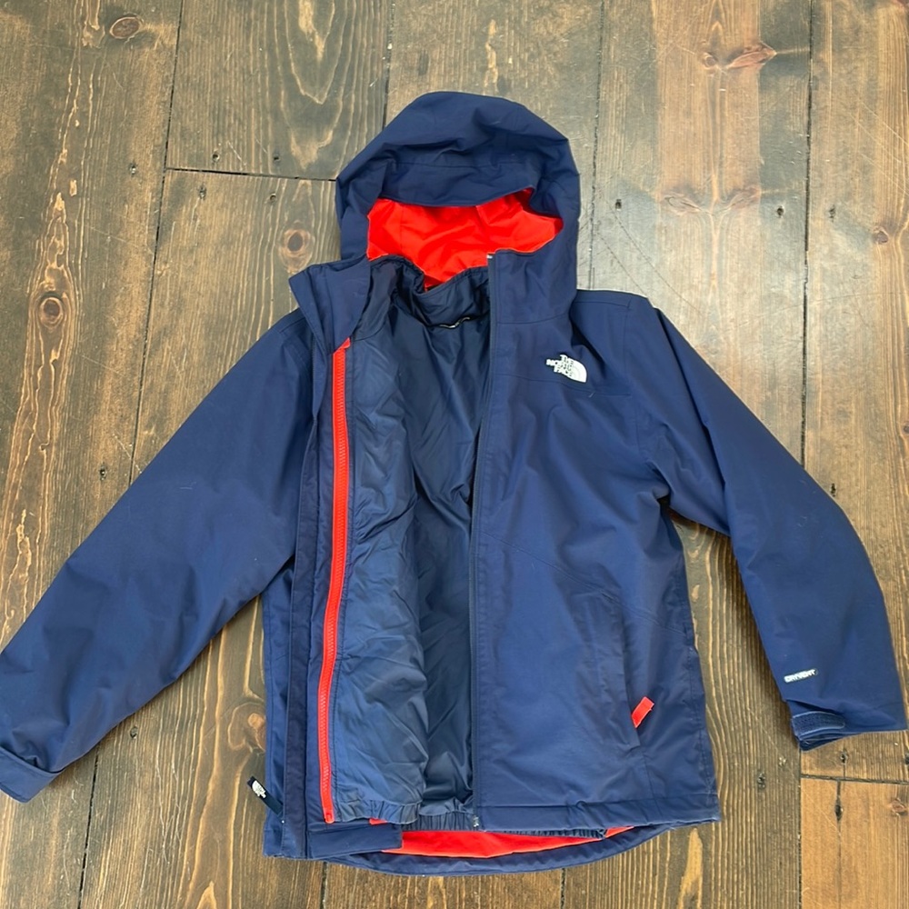 Northface boys triclimate 3 in 1 winter jacket - ski & snowboard